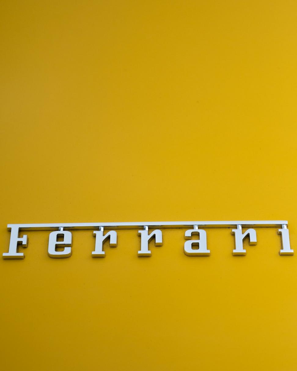 Ferrari exhaust system